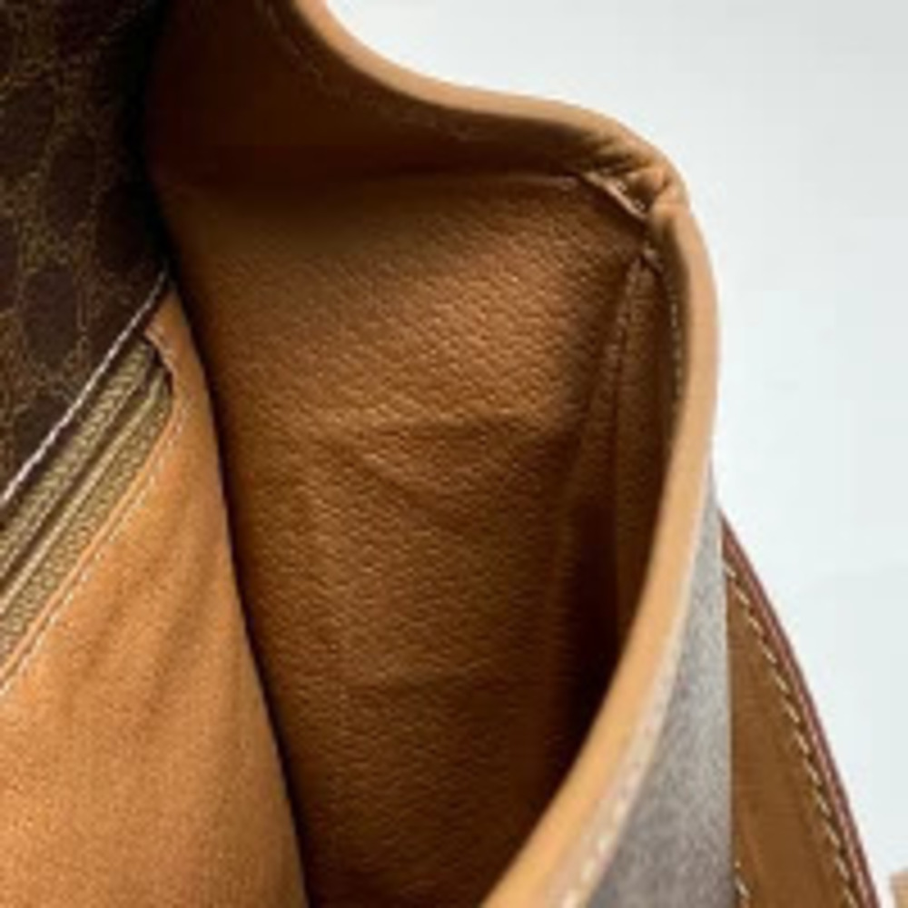 Celine Macadam shoulder bag cross Body Belt Bum Crossbody canvas brown - Picture 5 of 6